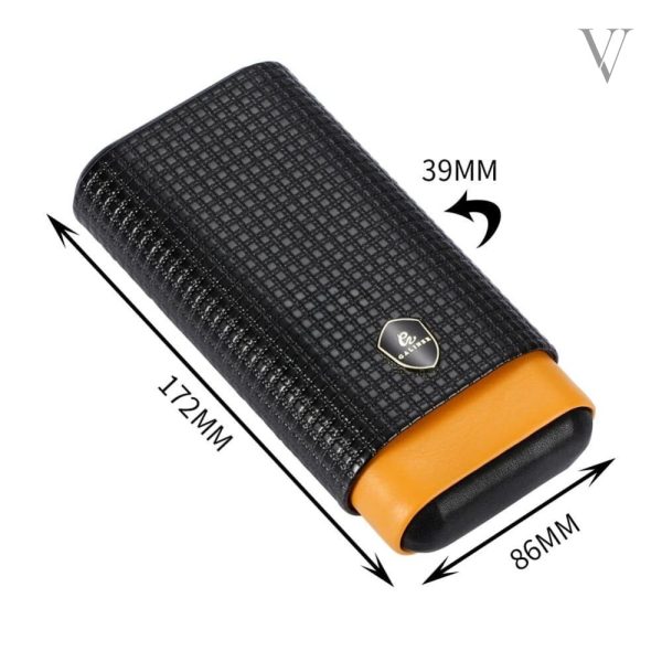 Etui en cuir SUNY WOOD, transportez vos cigares avec classe
