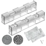 Humidificateur à cigare Linear Crystal Duo, lot de 2