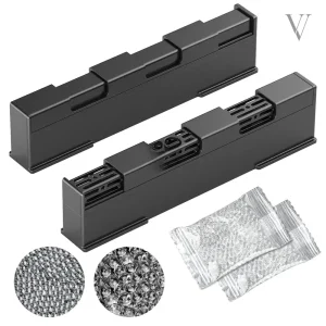 Humidificateurs pour cave à cigares, modèle Linear Crystal