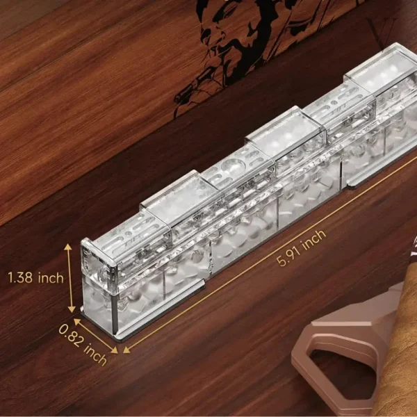 Linear Crystal Duo, humidification optimale pour caves à cigares