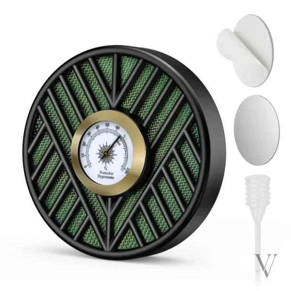 Humidificateur et hygromètre Oasis pour conservation optimale