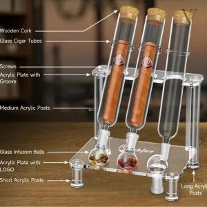 Infuseur à tubes pour une expérience de cigare unique