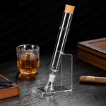 Infuseur en verre pour cigares, design élégant