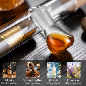 Accessoire pour cave à cigares, aromatisant efficace