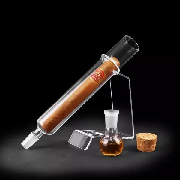 Infuseur à cigare en verre, parfait pour les connaisseurs