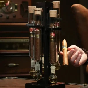 Infuseur de luxe pour 5 cigares