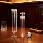 Infuseur élégant pour cigare en verre