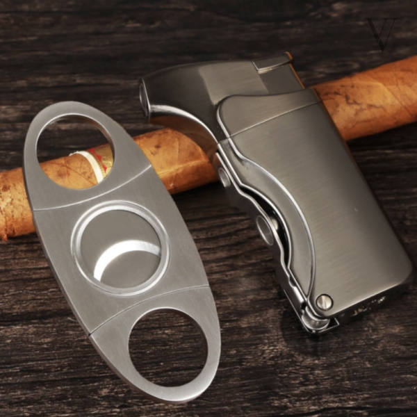 Accessoires pour cigares : briquet et coupe-cigare VARGAS