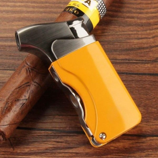 Ensemble VARGAS : briquet et coupe-cigare design