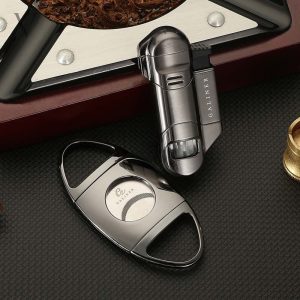 Pack briquet torche et coupe-cigare Incendium