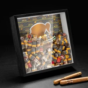Coffret élégant pour bagues de cigares