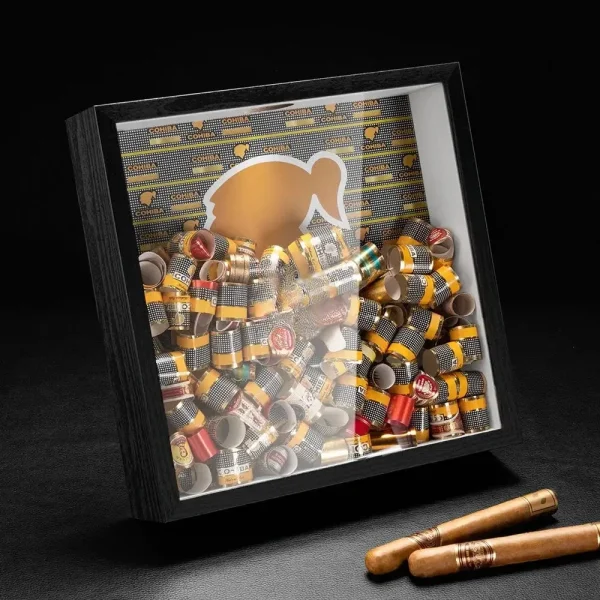 Coffret élégant pour bagues de cigares