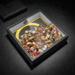 Coffret à bagues stylisé pour cigares