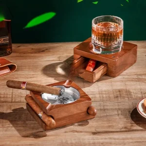 Cendrier pour cigares, style classique et raffiné