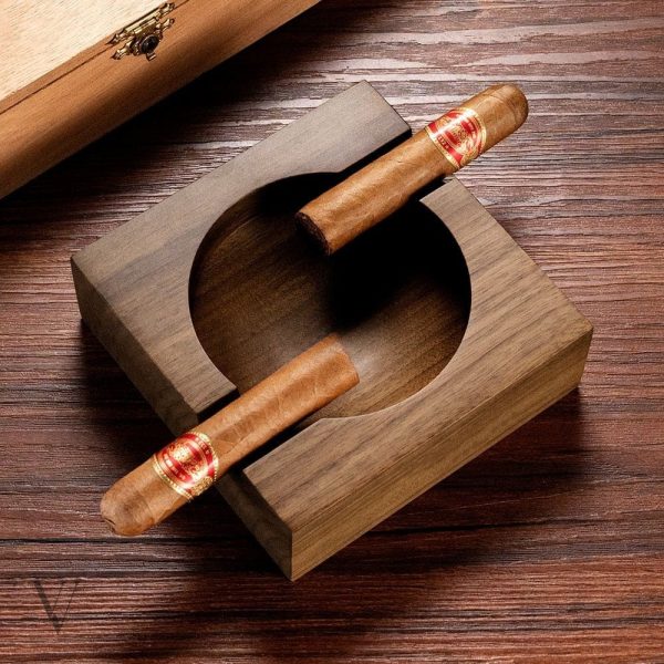 Set cendrier cigare, accessoire de luxe pour fumeurs