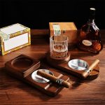 Cendrier à Cigare Whisky Wood pour amateurs de cigares