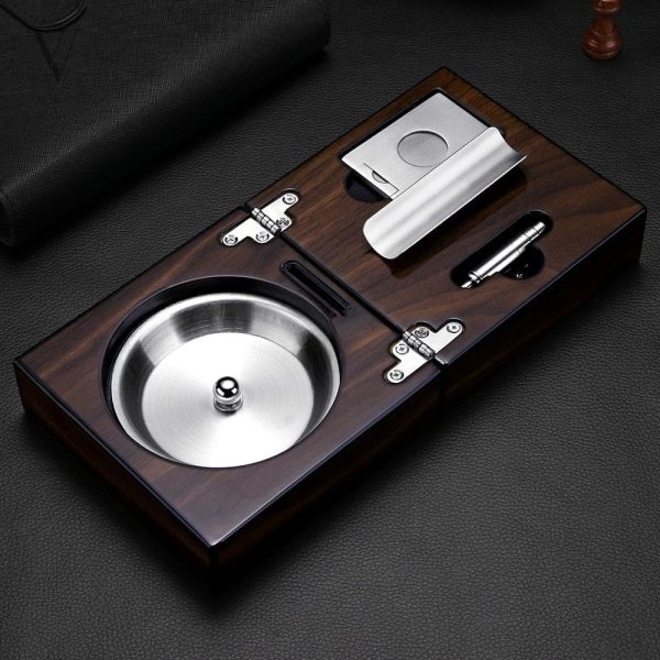 Cendrier à cigares SEMO CUBE, design élégant pour fumeurs