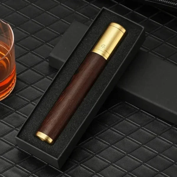 Accessoire de luxe pour cigare, tube Aurora Wood