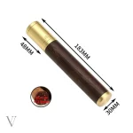 Étui élégant pour cigare, design en bois Aurora