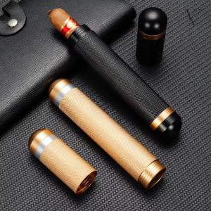 Tube à cigare Aurora Zamak, élégance et protection