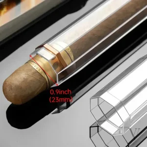 Accessoire pour fumeurs en acrylique transparent