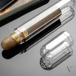 Étui à cigare stylé, idéal pour le transport