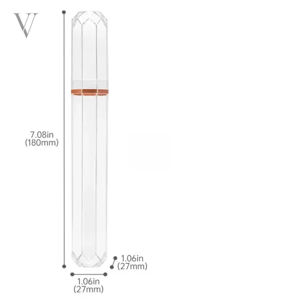 Prisme transparent, protection élégante pour cigares